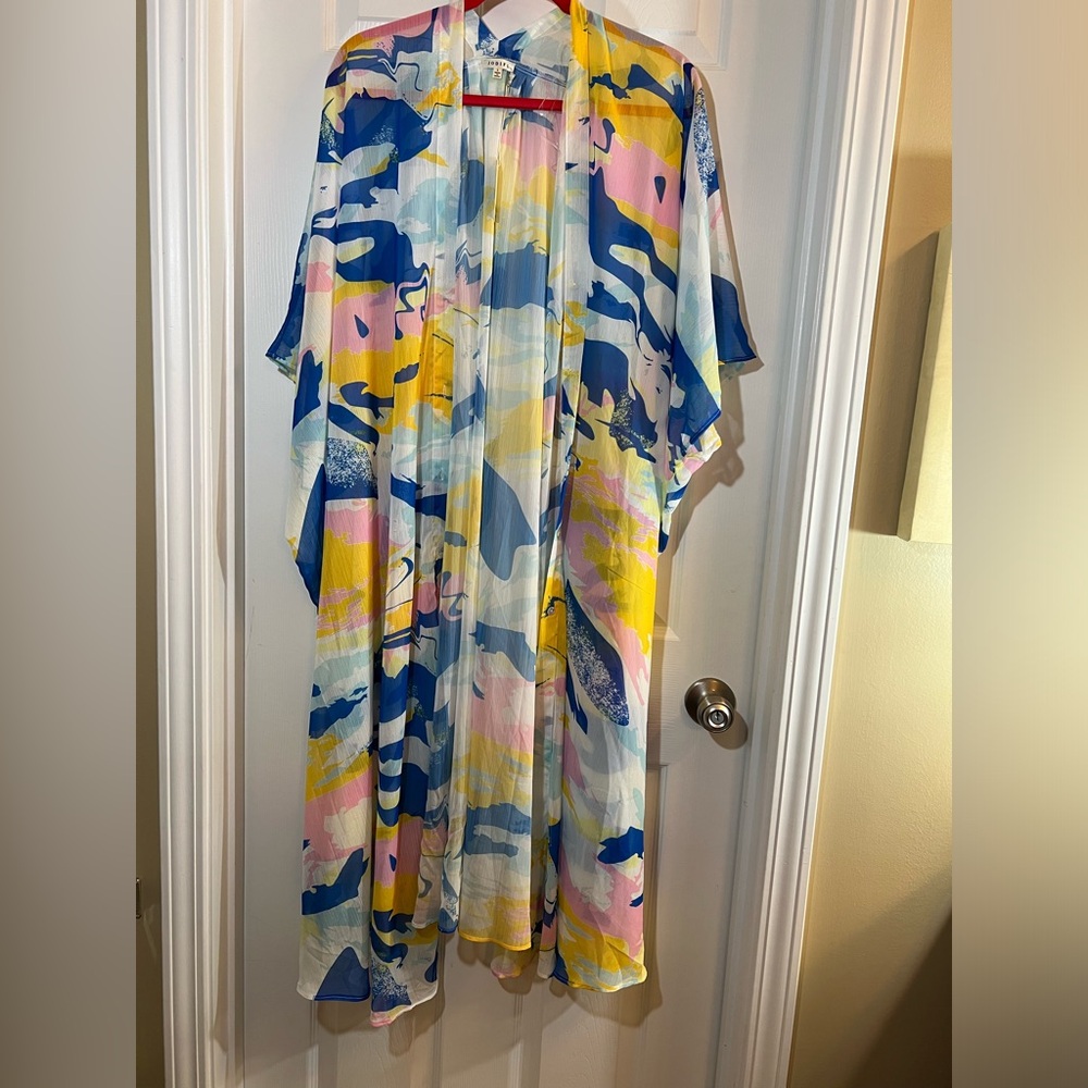 Royal  print  jodifl kimono  size large